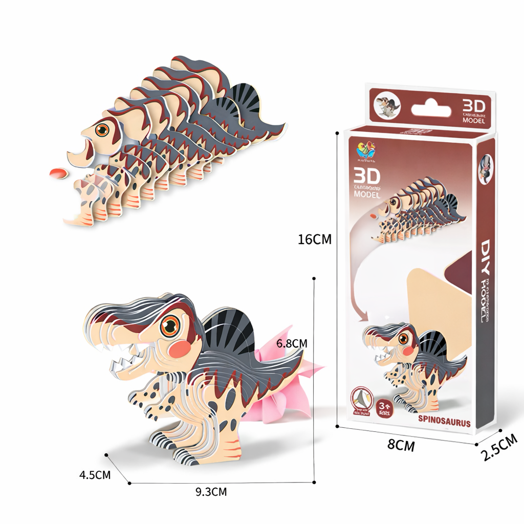 3D-Puzzle verschiedene Tiermotive