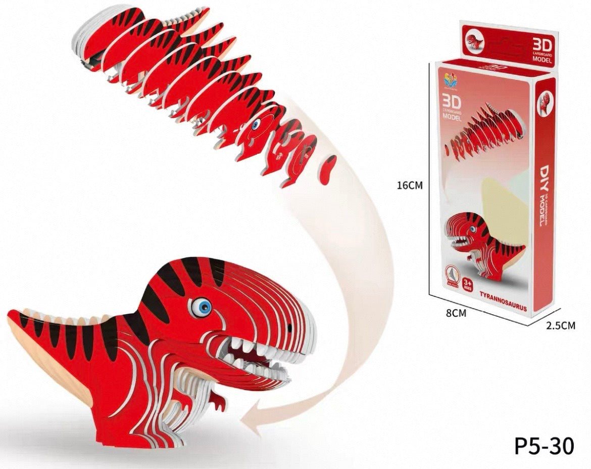 3D-Puzzle verschiedene Tiermotive