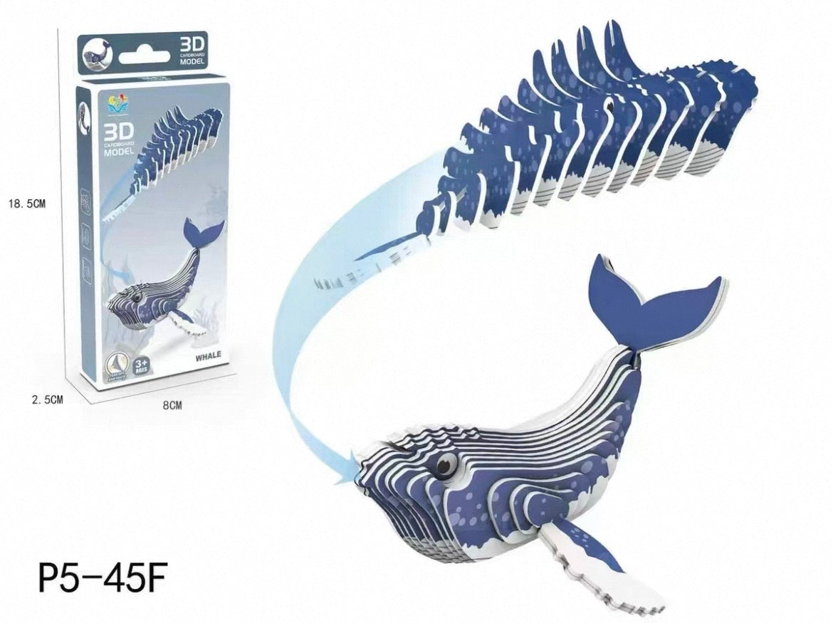 3D-Puzzle verschiedene Tiermotive